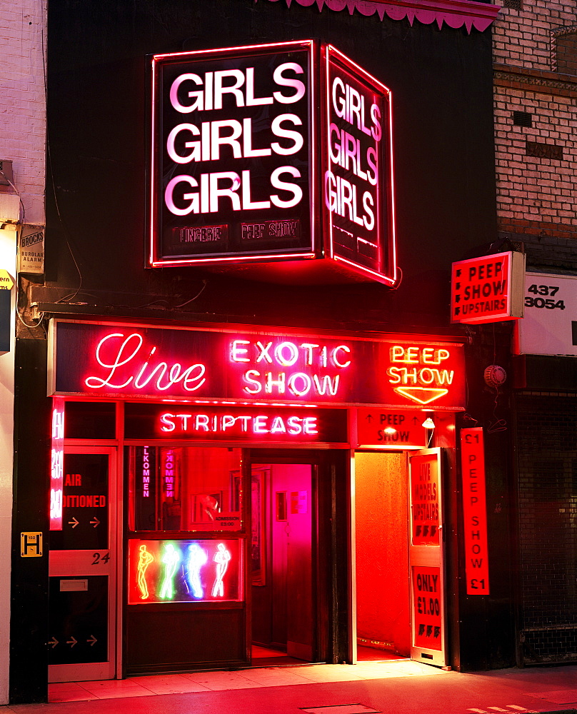 Sex shop, Soho, London, England, United Kingdom, Europe