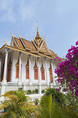 The Throne Hall, The Royal Palace, Phnom Penh, Cambodia, Indochina, Southeast Asia, Asia