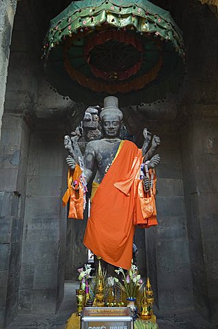 Angkor Wat temple, 12th century, Khmer, Angkor, UNESCO World Heritage Site, Siem Reap, Cambodia, Indochina, Southeast Asia, Asia