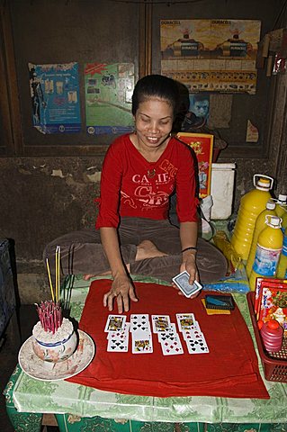 Inside the market, Siem Reap, Cambodia, Indochina, Southeast Asia, Asia