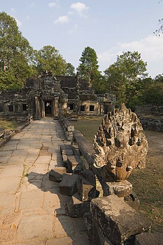 Banteay Kdei temple, Angkor Thom, Angkor, UNESCO World Heritage Site, Siem Reap, Cambodia, Indochina, Southeast Asia, Asia