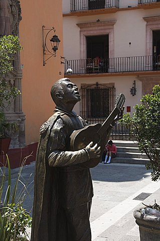 Church of  Iglesia de San Diego in Guanajuato, a UNESCO World Heritage Site, Guanajuato State, Mexico, North America