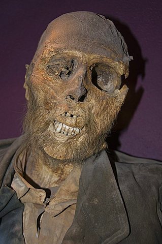 The Mummy Museum or Museo de las Momias in Guanajuato, a World Heritage Site, Guanajuato, Guanajuato State, Mexico, North America