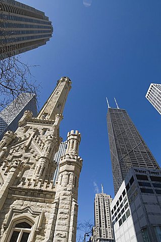 The Water Tower, Chicago, Illinois, United States of America, North America