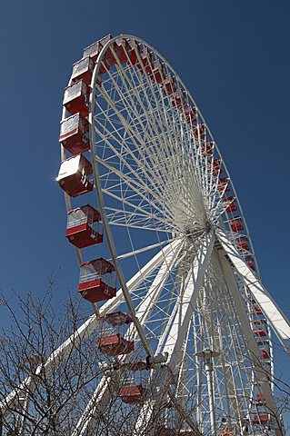 Ferris Wheel, Navy Park, Chicago, Illinois, United States of America, North America