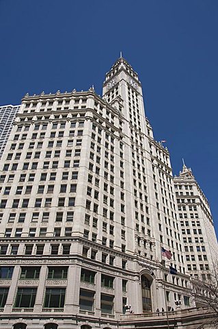 The Wrigley Building, Chicago, Illinois, United States of America, North America