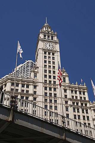 The Wrigley Building, Chicago, Illinois, United States of America, North America