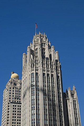 Tribune Tower, Chicago, Illinois, United States of America, North America