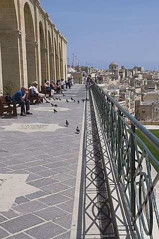 Barracca Gardens, Valletta, Malta, Europe