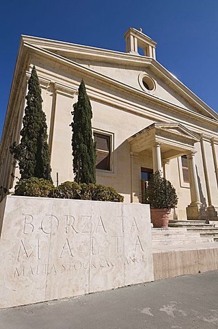 Stock Exchange, Valletta, Malta, Europe