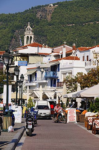 Skiathos Town, Skiathos, Sporades Islands, Greek Islands, Greece, Europe