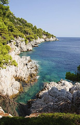 Near Agnotas, Skopelos, Sporades Islands, Greek Islands, Greece, Europe