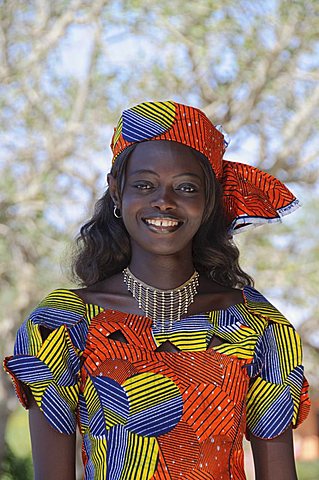 Receptionist, Royal Lodge, Sine Saloum Delta, Senegal, West Africa, Africa