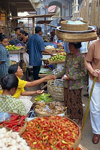 Ubud market, Bali, Indonesia, Southeast Asia, Asia