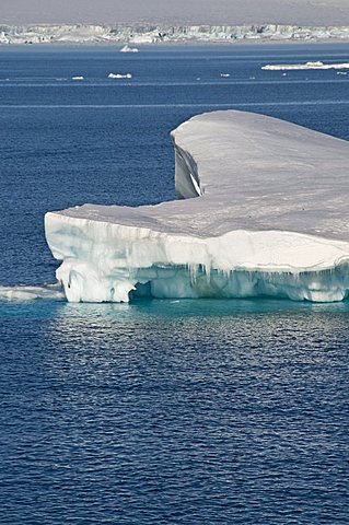 Ice in the Antarctic Sound, The Antarctic Peninsula, Antarctica, Polar Regions