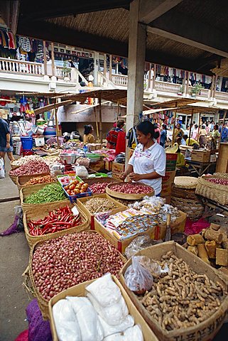 Ubud market, Bali, Indonesia, Southeast Asia, Asia