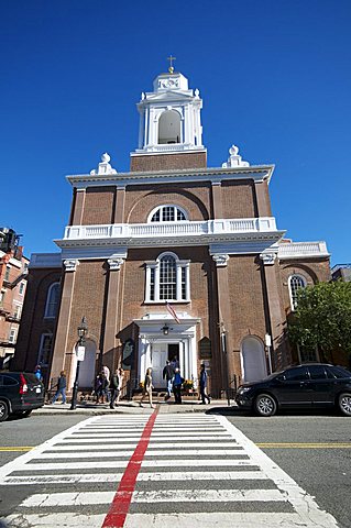 St. Stephens Church, Boston, Massachusetts, New England, United States of America, North America