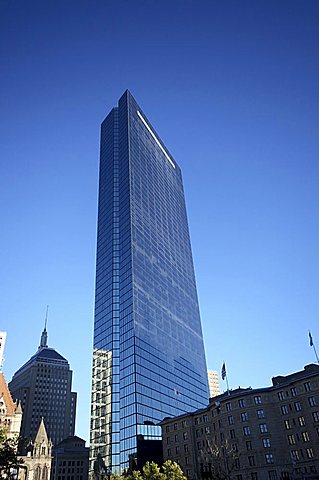 Hancock Tower, Boston, Massachusetts, New England, United States of America, North America