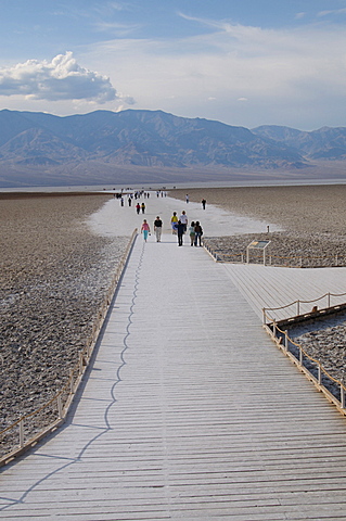 Badwater Basin, Death Valley, California, United States of America, North America