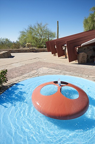 Taliesin West, personal home of Frank Lloyd Wright, near Phoenix, Arizona, United States of America, North America