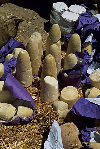 Close-up of salt for sale, Boumalne du Dades market, Morocco, North Africa, Africa