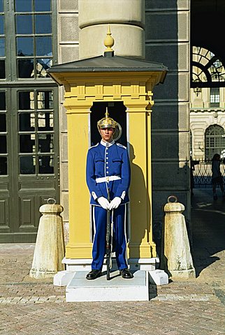 Guard, Stockholm, Sweden, Scandinavia, Europe