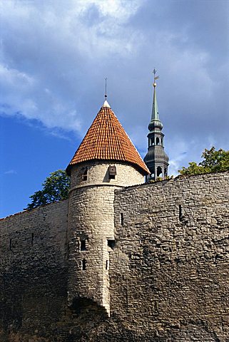 The Old Town, Tallinn, UNESCO World Heritage Site, Estonia, Baltic States, Europe