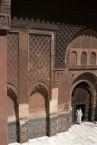 Saadian tombs, Marrakech, Morocco, North Africa, Africa