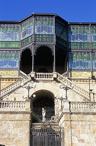 Casa Lis (Casa Lys) (Lis House), Municipal House of Culture, an art deco museum, Salamanca, Spain, Europe