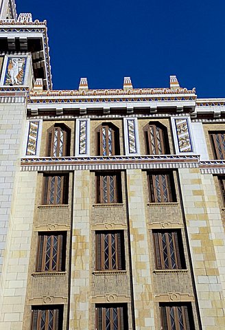 Bacardi Building, Old Havana, Havana, Cuba, West Indies, Central America