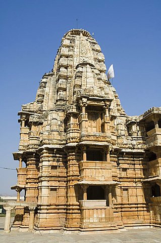 Shiva Temple dating from the 10th century, near Dungarpur, Rajasthan state, India, Asia