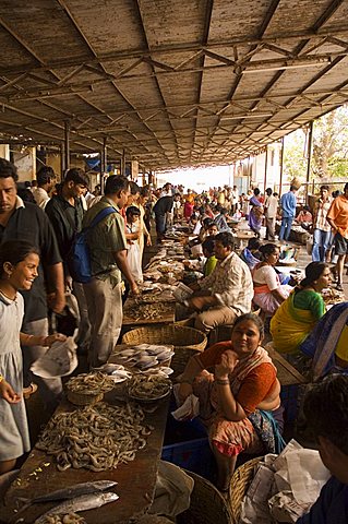 In the market of Panaji formerly known as Panjim, Goa, India