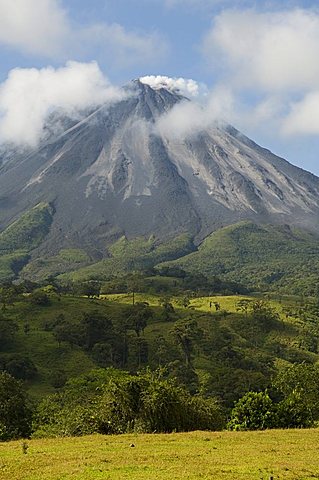 Arenal Volcano from the La Fortuna side, Costa Rica