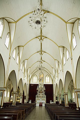 Interior of the Iglesa de Grecia church, Grecia, Central Highlands, Costa Rica