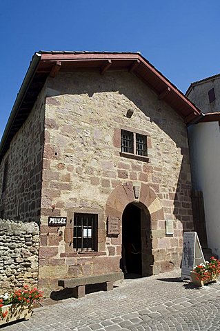 Museum, formerly a prison, St. Jean Pied de Port, Basque country, Pyrenees-Atlantiques, Aquitaine, France, Europe