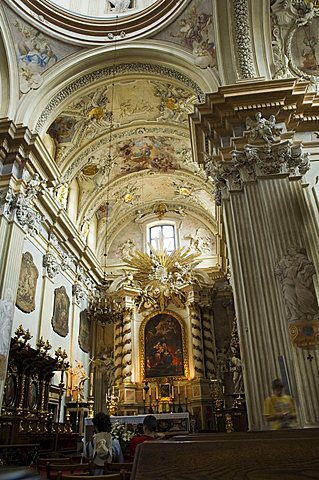 Church of St. Anne's, one of Poland's most beautiful Baroque churches, Old Town District (Stare Miasto), Krakow (Cracow), UNESCO World Heritage Site, Poland, Europe