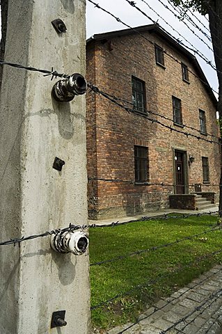 Auschwitz concentration camp, now a memorial and museum, UNESCO World Heritage Site, Oswiecim near Krakow (Cracow), Poland, Europe