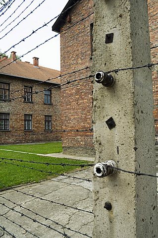 Auschwitz concentration camp, now a memorial and museum, UNESCO World Heritage Site, Oswiecim near Krakow (Cracow), Poland, Europe