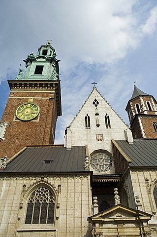 Wawel Cathedral, Royal Castle area, Krakow (Cracow), UNESCO World Heritage Site, Poland, Europe