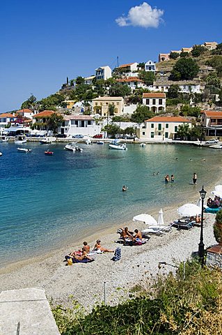 Assos, Kefalonia (Cephalonia), Ionian Islands, Greece, Europe