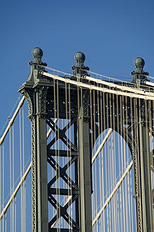 Manhattan Bridge, New York City, New York, United States of America, North America