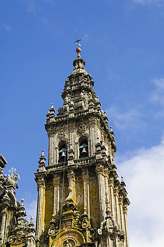 Santiago Cathedral, UNESCO World Heritage Site, Santiago de Compostela, Galicia, Spain, Europe