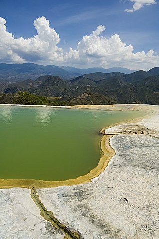 Hierve el Agua (the water boils), hot springs, Oaxaca, Mexico, North America