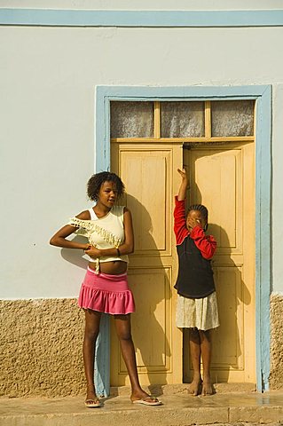 Village of Provoacao Velha, Boa Vista, Cape Verde Islands, Africa