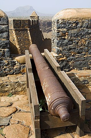 The Fortress of Sao Filipe, Santiago, Cape Verde Islands, Africa