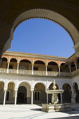 Casa de Pilatos, Santa Cruz district, Seville, Andalusia (Andalucia), Spain, Europe