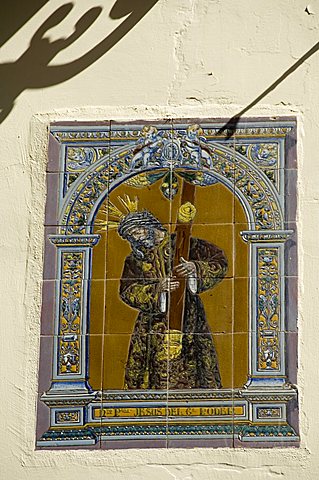 Main shopping district, Sierpes Street, Seville, Andalusia, Spain, Europe