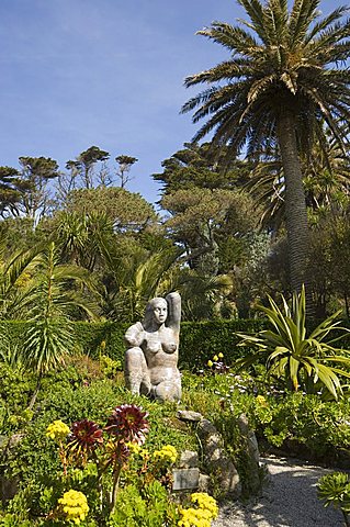 The Abbey Gardens, Tresco, Isles of Scilly, off Cornwall, United Kingdom, Europe