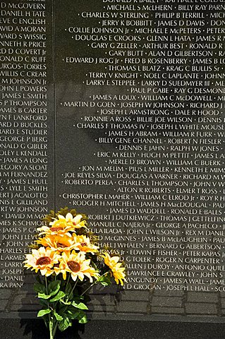 Vietnam Veterans Memorial Wall, Washington D.C. (District of Columbia), United States of America, North America