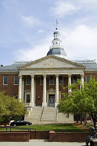 State Capitol building, Annapolis, Maryland, United States of America, North America